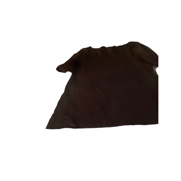 Talbots black top small 100% Pima cotton short sleeve casual essential - Picture 4 of 5